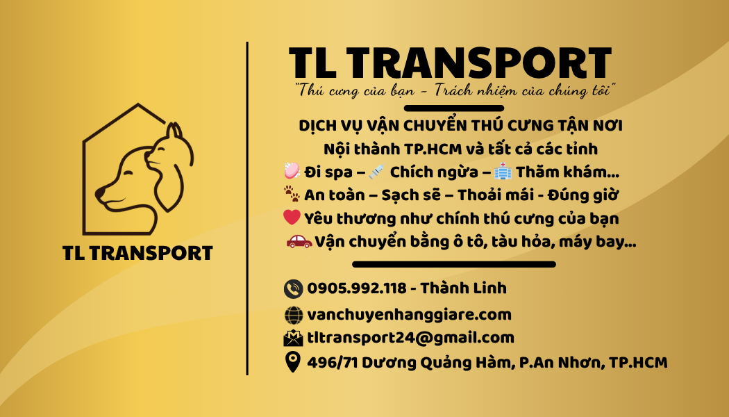 Vận chuyển chó mèo Sài Gòn